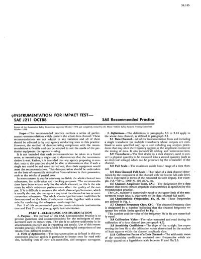 sae j211 instrumentation for impact test|sae j211 1.